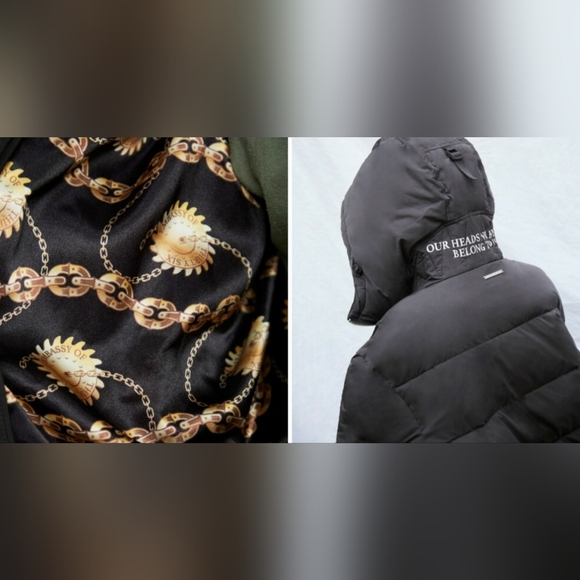 RZA WuTang 36 Chambers Embassy of Brick and Logs Puffer Jacket size Medium - Picture 3 of 15